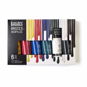 Liquitex basics 6 delige verfset