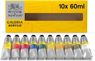 Winsor&Newton Galeria Acrylic 10x 60ml Verfset