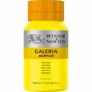 Galeria 346 Acrylverf Lemon Yellow 500ml