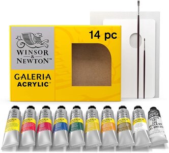 Winsor&Newton Galeria Acrylic 14-delige Verfset