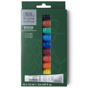 W&N Winton Starter Olieverf Set 10-delige 12ML