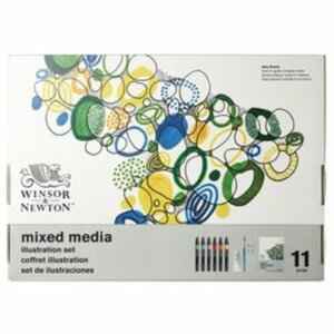 Winsor&Newton Mixed Media Illustration Set 11-piece