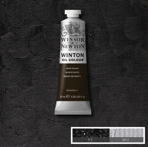 Winton Olieverf 37ML 331 Ivory Zwart 24