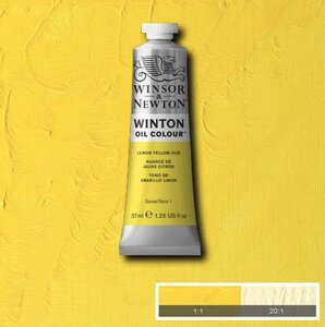 Winton Olieverf 37ML 346 Lemon Yellow Hue 26