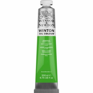 Winton 200 ml Ölfarbe 483 Permanentgrün Hell 48