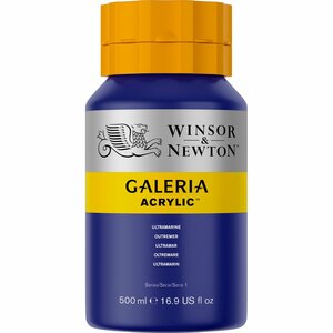 Galeria 660 Acrylfarbe Ultramarinblau, 500 ml