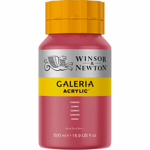 Galeria 203 Acrylfarbe, Karmesinrot, 500 ml