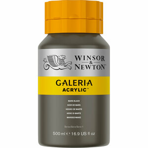 Galeria 386 Acrylfarbe Marsschwarz 500ml