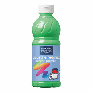 L&B Gouache Paint Redimix Light Green 1L