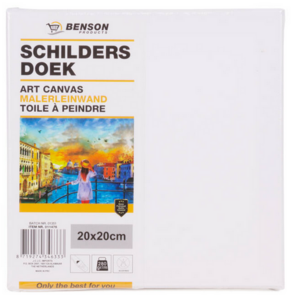 Benson 20x20 Canvas Schildersdoek