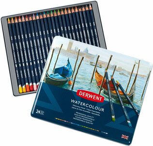 Derwent 24 Aquarellstifte