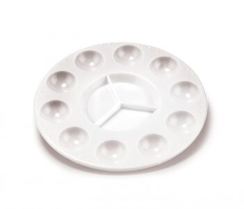 Palette ronde en plastique Lefranc Bourgeois