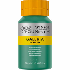 Peinture acrylique permanente Galeria 482, vert foncé, 500 ml