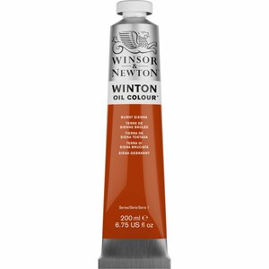 Peinture à l'huile Winton 200 ml 074 Terre de Sienne brûlée