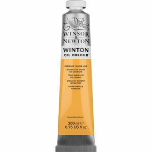 Peinture à l'huile Winton 200 ml 109 Jaune de cadmium, teinte