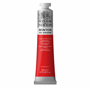Peinture à l'huile Winton 200 ml 107 TBE Cadmium Scarlet Hue