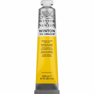 Peinture à l'huile Winton 200 ml 119 Jaune de cadmium pâle, teinte