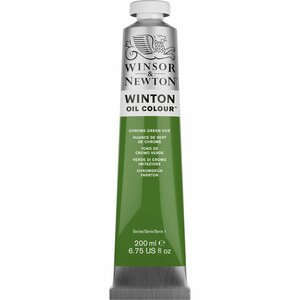 Peinture à l'huile Winton 200 ml 145 Vert chrome, teinte