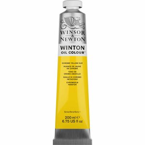 Peinture à l'huile Winton 200 ml 149 Jaune chrome, teinte
