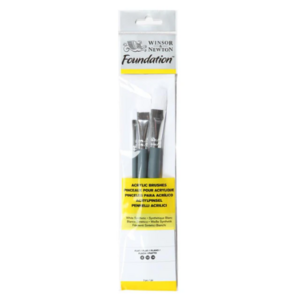 Winsor & Newton Foundation kwastenset Rond 1,3 en 5